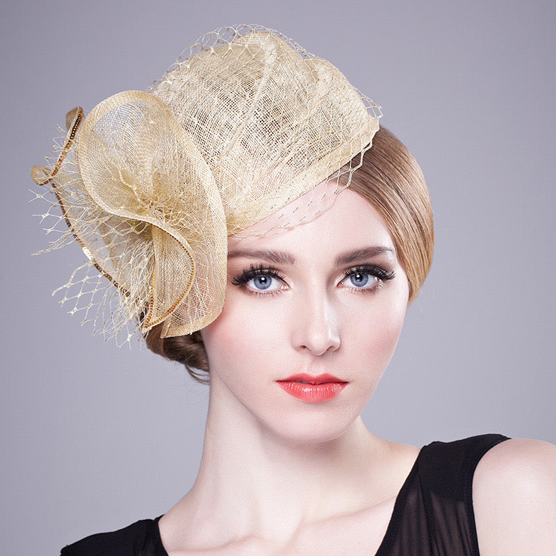 Handmade elegant small hat