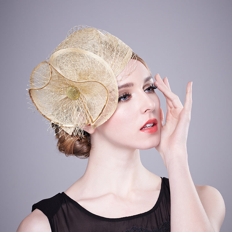 Handmade elegant small hat