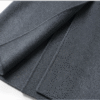 Grey Mix Wool-Cashmere Overcoat