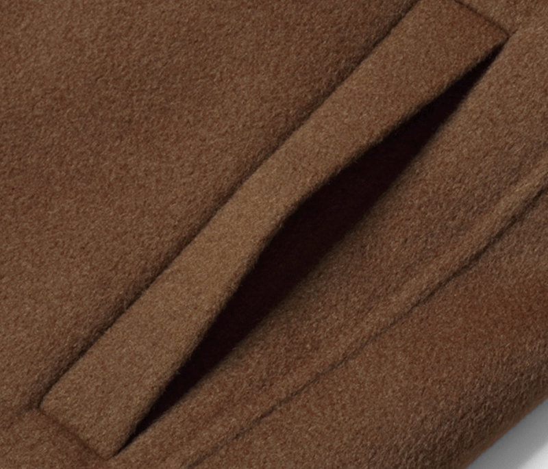 Classic Coffee Wool Overcoat