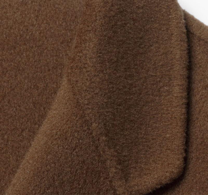 Classic Coffee Wool Overcoat