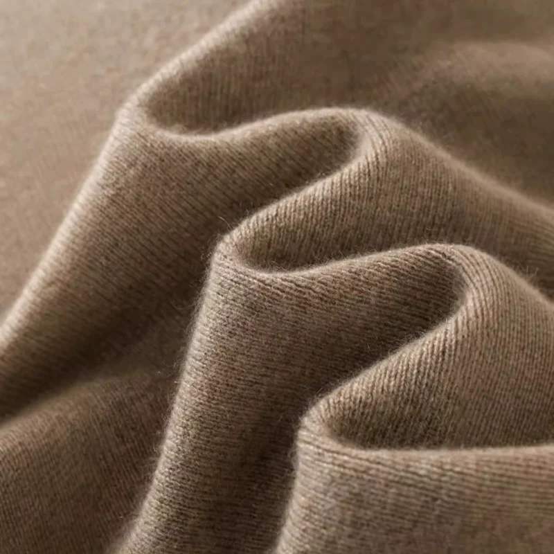 Camel Cashmere Poncho