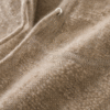 Oatmeal Textured Cashmere Hoodie