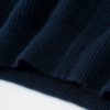 Men’s Navy Premium Cashmere Full-Zip Cardigan