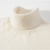 White Premium Cashmere Turtleneck