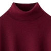 100% Premium Cashmere Burgundy Poncho