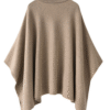 Camel Cashmere Poncho