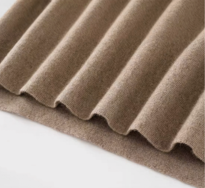 Camel Cashmere Poncho